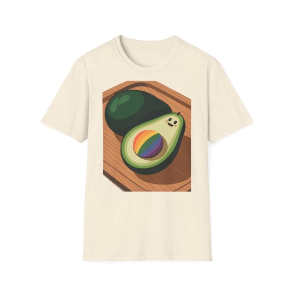 Tshirt Drapeau LGBT avocat sur planche à découper avec arc-en-ciel design original et coloré pour soutien à la communauté LGBTQ+ t-shirt - Image 37