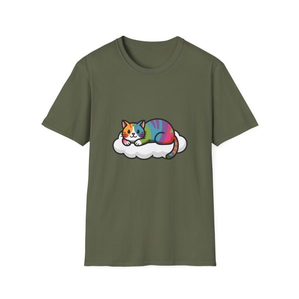 Tshirt LGBTQ+ chat allongé sur un nuage design mignon et apaisant pour célébrer l'amour et la diversité dans la communauté LGBTQ+ t-shirt - Image 61