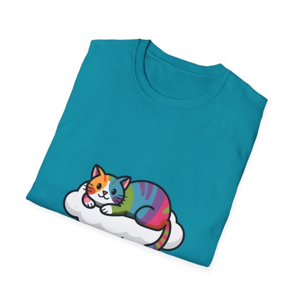 Tshirt LGBTQ+ chat allongé sur un nuage design mignon et apaisant pour célébrer l'amour et la diversité dans la communauté LGBTQ+ t-shirt - Image 100