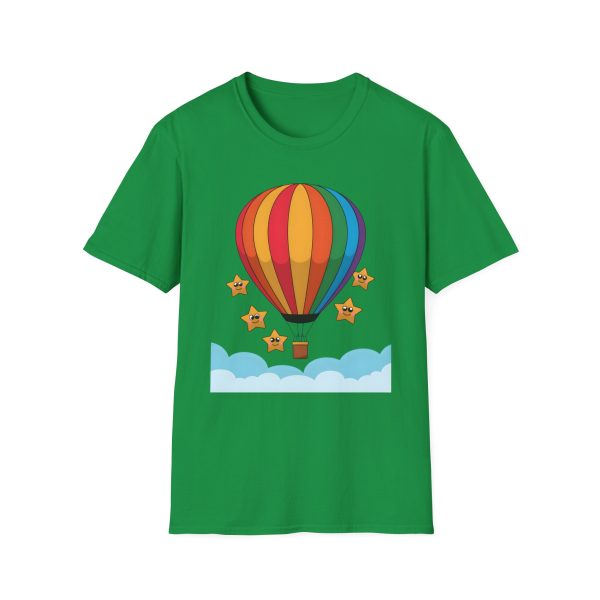 Tshirt LGBTQ+ montgolfière avec étoiles design coloré pour sensibilisation et soutien à la communauté LGBT+ et égalité shirt t-shirt - Image 85