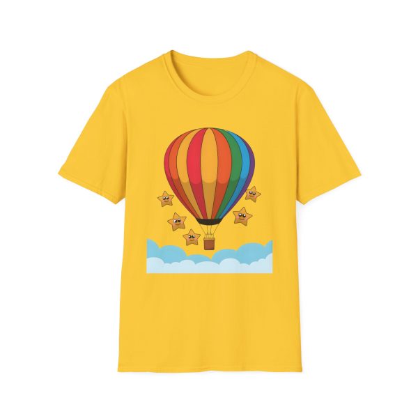 Tshirt LGBTQ+ montgolfière avec étoiles design coloré pour sensibilisation et soutien à la communauté LGBT+ et égalité shirt t-shirt - Image 49