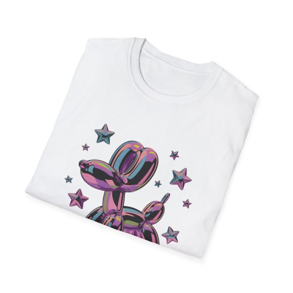 Tshirt Drapeau LGBT ballon en forme de chien avec des étoiles en arrière-plan design amusant et coloré pour célébrer la fierté t-shirt - Image 16