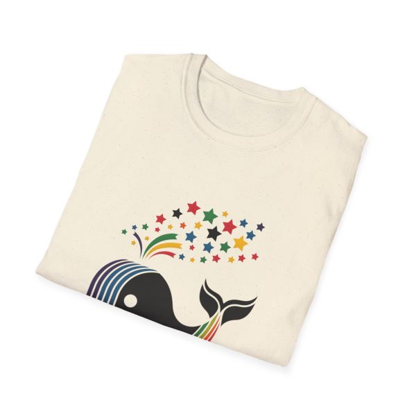 Tshirt LGBT+ baleine sautant hors d'un arc-en-ciel design magique et coloré pour célébrer la fierté et diversité LGBTQ+ shirt t-shirt - Image 40