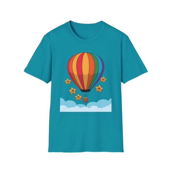 Tshirt LGBTQ+ montgolfière avec étoiles design coloré pour sensibilisation et soutien à la communauté LGBT+ et égalité shirt t-shirt - Image 97