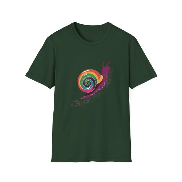 Tshirt Drapeau LGBT escargot assis sur un flocon de neige design mignon et coloré pour sensibilisation à la diversité LGBTQ+ shirt t-shirt - Image 73