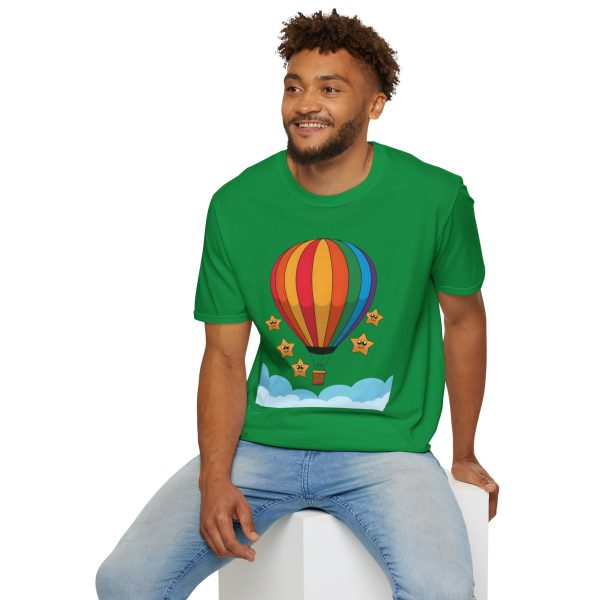 Tshirt LGBTQ+ montgolfière avec étoiles design coloré pour sensibilisation et soutien à la communauté LGBT+ et égalité shirt t-shirt - Image 96