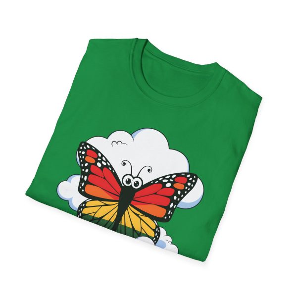 Tshirt Drapeau LGBT papillon assis sur un nuage dans le ciel design poétique et coloré pour sensibilisation et fierté LGBTQ+ shirt t-shirt - Image 88