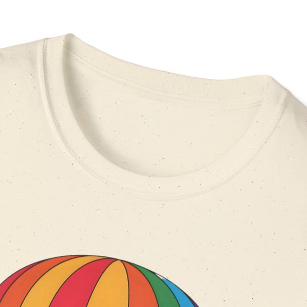 Tshirt LGBTQ+ montgolfière avec étoiles design coloré pour sensibilisation et soutien à la communauté LGBT+ et égalité shirt t-shirt - Image 39