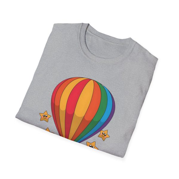 Tshirt LGBTQ+ montgolfière avec étoiles design coloré pour sensibilisation et soutien à la communauté LGBT+ et égalité shirt t-shirt - Image 28