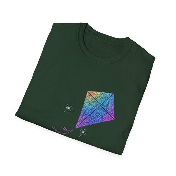 Tshirt Drapeau LGBT cerf-volant coloré volant dans la nuit design symbolique pour célébrer la liberté et la fierté LGBTQ+ shirt t-shirt - Image 76