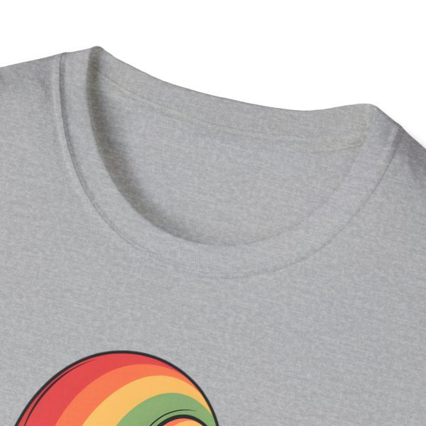 Tshirt Drapeau LGBT escargot et tortue sur fond noir design amusant pour sensibilisation et soutien à la diversité LGBTQ+ shirt t-shirt - Image 27