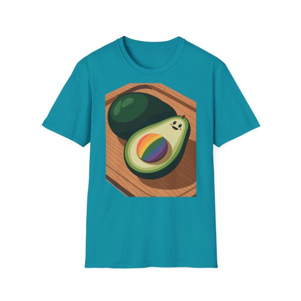 Tshirt Drapeau LGBT avocat sur planche à découper avec arc-en-ciel design original et coloré pour soutien à la communauté LGBTQ+ t-shirt - Image 97