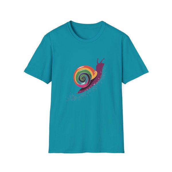 Tshirt Drapeau LGBT escargot assis sur un flocon de neige design mignon et coloré pour sensibilisation à la diversité LGBTQ+ shirt t-shirt - Image 97