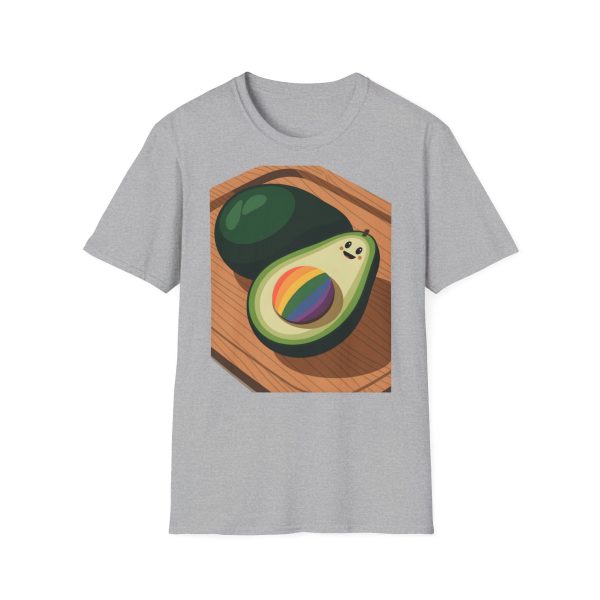 Tshirt Drapeau LGBT avocat sur planche à découper avec arc-en-ciel design original et coloré pour soutien à la communauté LGBTQ+ t-shirt - Image 25