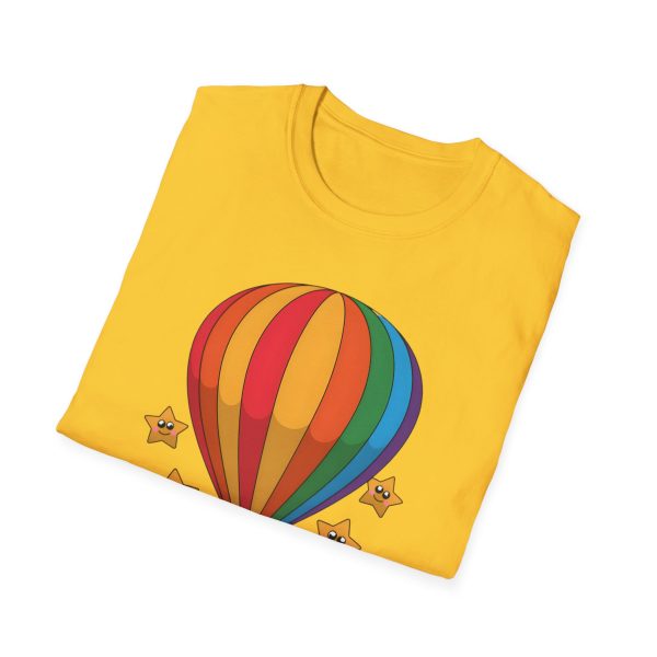 Tshirt LGBTQ+ montgolfière avec étoiles design coloré pour sensibilisation et soutien à la communauté LGBT+ et égalité shirt t-shirt - Image 52