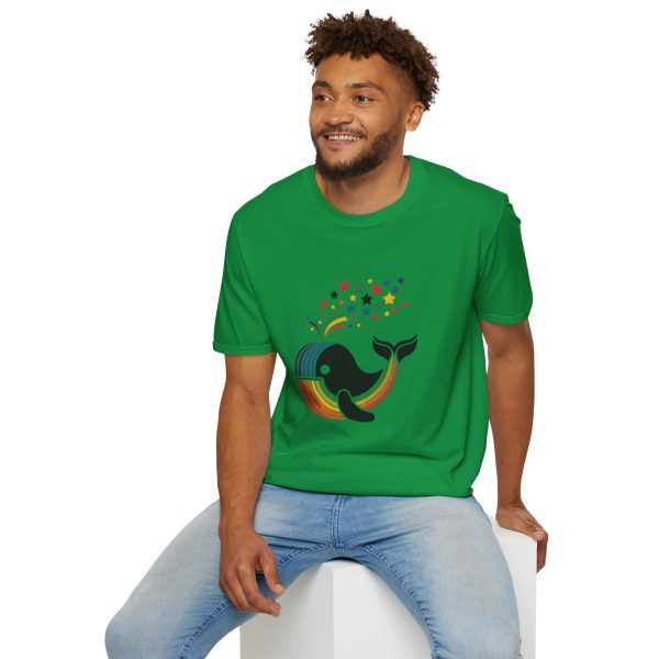 Tshirt LGBT+ baleine sautant hors d'un arc-en-ciel design magique et coloré pour célébrer la fierté et diversité LGBTQ+ shirt t-shirt - Image 96