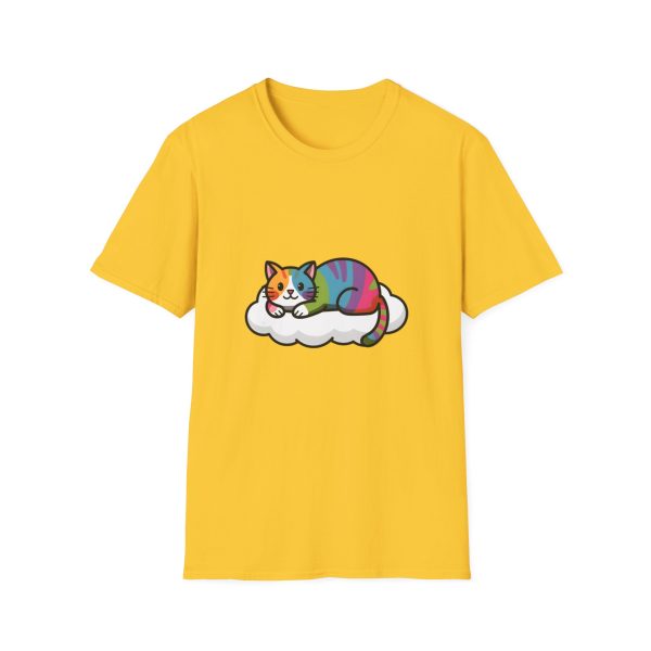 Tshirt LGBTQ+ chat allongé sur un nuage design mignon et apaisant pour célébrer l'amour et la diversité dans la communauté LGBTQ+ t-shirt - Image 49