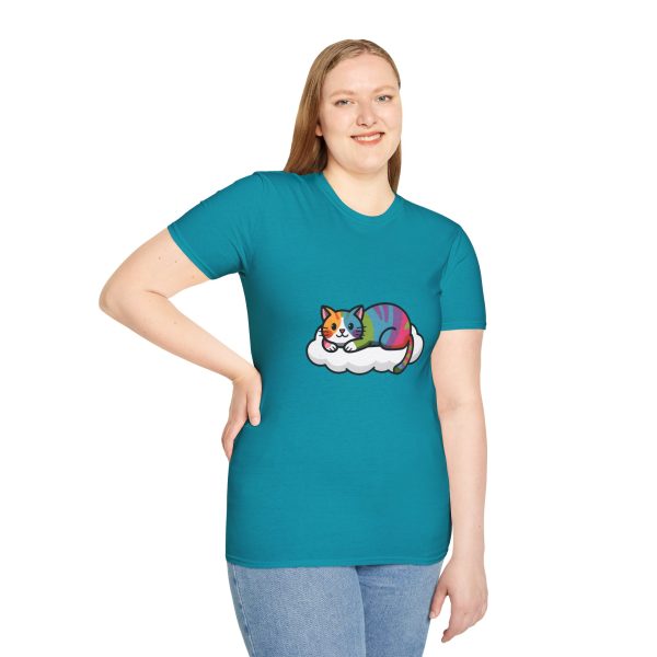 Tshirt LGBTQ+ chat allongé sur un nuage design mignon et apaisant pour célébrer l'amour et la diversité dans la communauté LGBTQ+ t-shirt - Image 101