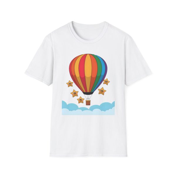 Tshirt LGBTQ+ montgolfière avec étoiles design coloré pour sensibilisation et soutien à la communauté LGBT+ et égalité shirt t-shirt - Image 13