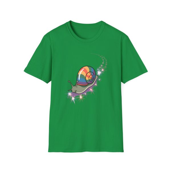 Tshirt LGBT+ escargot avec coquille colorée sur son dos design original et mignon pour célébrer la diversité et fierté LGBTQ+ shirt t-shirt - Image 85