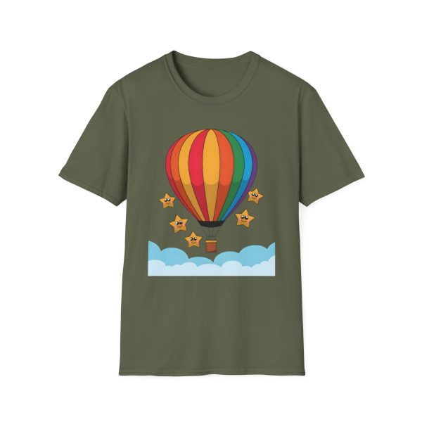 Tshirt LGBTQ+ montgolfière avec étoiles design coloré pour sensibilisation et soutien à la communauté LGBT+ et égalité shirt t-shirt - Image 61