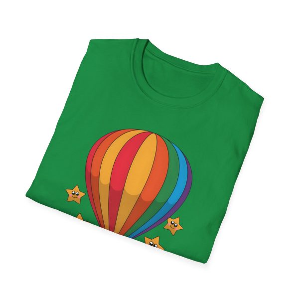 Tshirt LGBTQ+ montgolfière avec étoiles design coloré pour sensibilisation et soutien à la communauté LGBT+ et égalité shirt t-shirt - Image 88