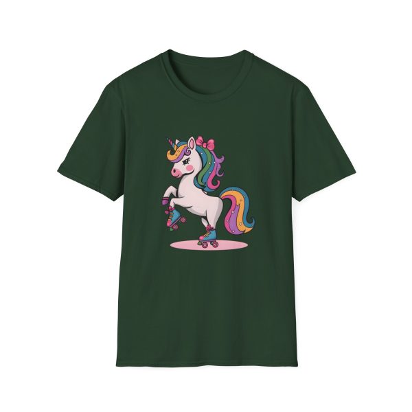 Tshirt Drapeau LGBT licorne sur un skateboard sur fond noir design vibrant et stylé pour sensibilisation à la diversité LGBTQ+ shirt t-shirt - Image 73