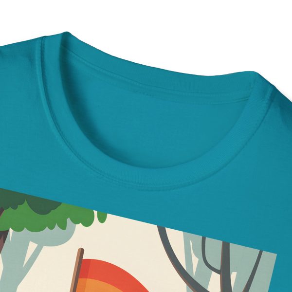 Tshirt Drapeau LGBT paresseux assis sur un arbre tenant un drapeau arc-en-ciel design décontracté et coloré pour fierté LGBTQ+ shirt t-shirt - Image 99