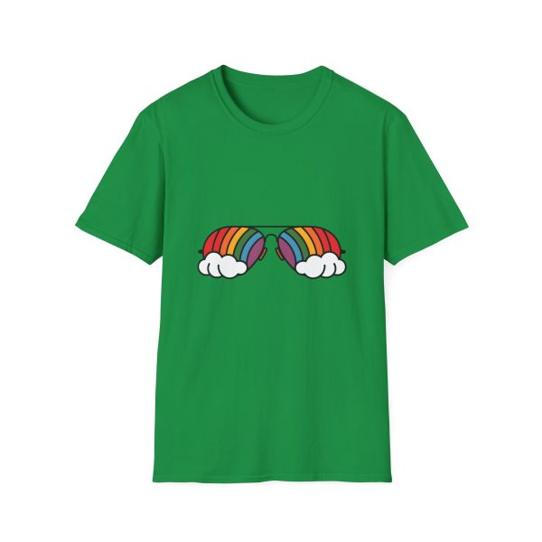 Tshirt Drapeau LGBT lunettes avec arc-en-ciel design amusant et stylé pour sensibilisation et soutien à la communauté LGBTQ+ shirt t-shirt - Image 85