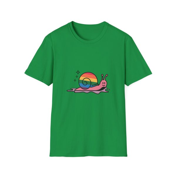 Tshirt Drapeau LGBT escargot avec coquille arc-en-ciel design amusant et coloré pour sensibilisation LGBTQ+ et fierté shirt t-shirt - Image 85