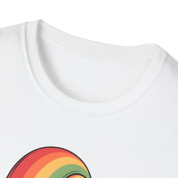 Tshirt Drapeau LGBT escargot et tortue sur fond noir design amusant pour sensibilisation et soutien à la diversité LGBTQ+ shirt t-shirt - Image 15