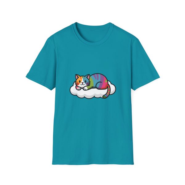 Tshirt LGBTQ+ chat allongé sur un nuage design mignon et apaisant pour célébrer l'amour et la diversité dans la communauté LGBTQ+ t-shirt - Image 97