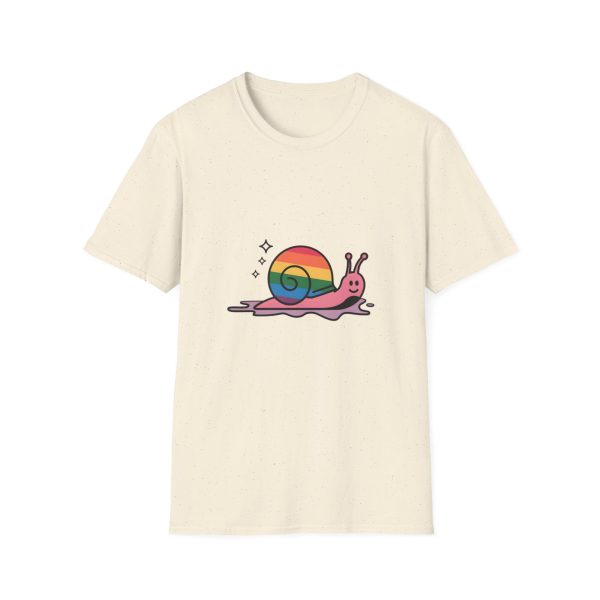 Tshirt Drapeau LGBT escargot avec coquille arc-en-ciel design amusant et coloré pour sensibilisation LGBTQ+ et fierté shirt t-shirt - Image 37