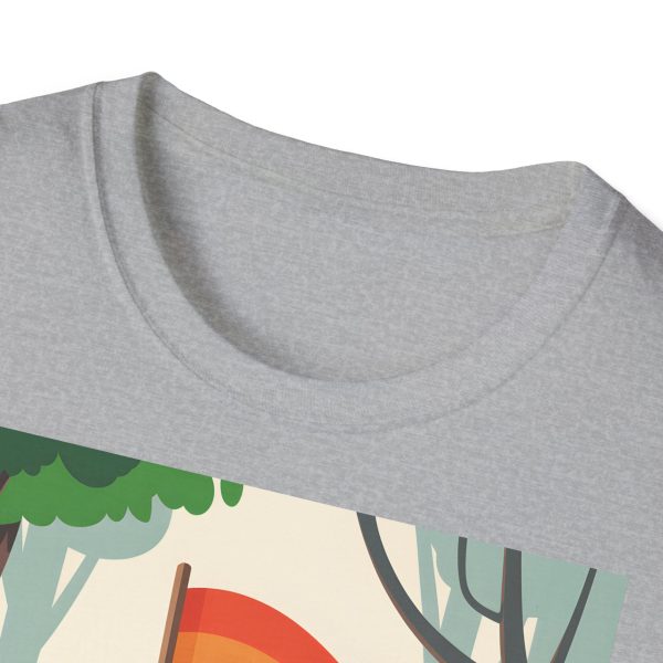 Tshirt Drapeau LGBT paresseux assis sur un arbre tenant un drapeau arc-en-ciel design décontracté et coloré pour fierté LGBTQ+ shirt t-shirt - Image 27