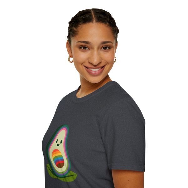 Tshirt Drapeau LGBT avocat avec rayure arc-en-ciel design amusant et original pour soutien à la communauté LGBTQ+ et fierté shirt t-shirt - Image 9