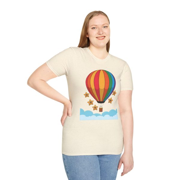 Tshirt LGBTQ+ montgolfière avec étoiles design coloré pour sensibilisation et soutien à la communauté LGBT+ et égalité shirt t-shirt - Image 41