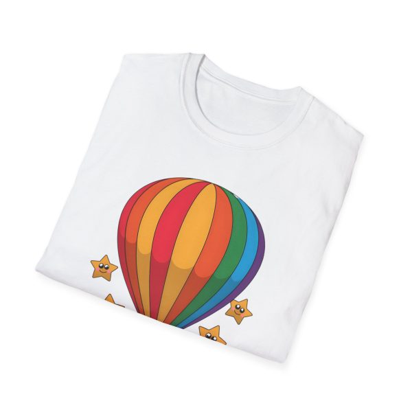 Tshirt LGBTQ+ montgolfière avec étoiles design coloré pour sensibilisation et soutien à la communauté LGBT+ et égalité shirt t-shirt - Image 16