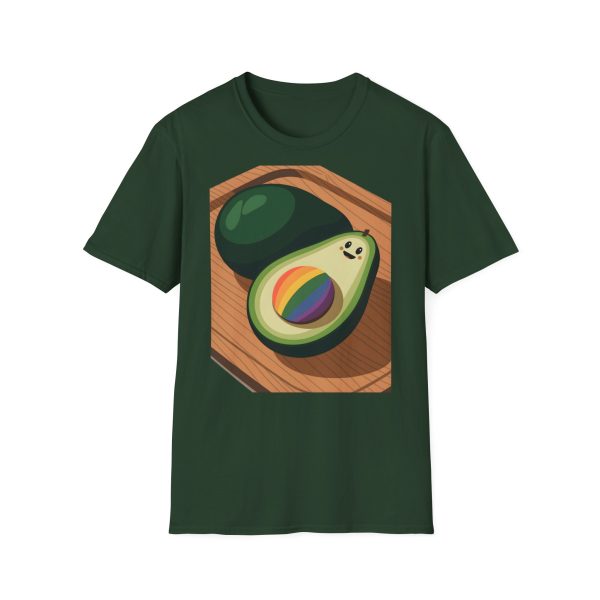 Tshirt Drapeau LGBT avocat sur planche à découper avec arc-en-ciel design original et coloré pour soutien à la communauté LGBTQ+ t-shirt - Image 73